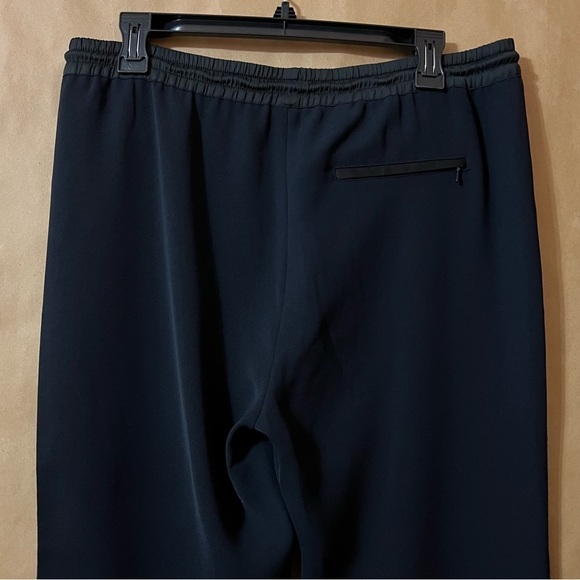 Vince | Performance Jogger Pants Crepe Pull-On Drawstring Trouser Joggers Size L - Picture 9 of 11